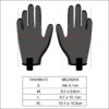 TABELA DE TAMANHO DAS LUVAS – full finger